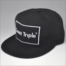 الصين التطريز 3D مخصص فاتورة شقة القبعات snapback الصانع