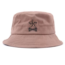 China bordado personalizado remendo chapéu de balde de algodão fabricante