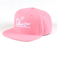 porcelana casquillo de encargo del snapback del bordado, sombreros del bordado 3d aduana China fabricante