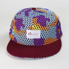 China custom flat fashion caps manufacturer