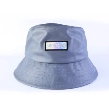 Chine conception logo plaine vfa lettres seau chapeaux personnalisé fabricant