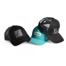 China design logo trucker caps mesh hat custom supplier manufacturer