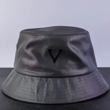 Китай вышивка вфа логотип черный ведро шапки на заказ производителя