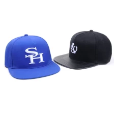 Cina ricamo bordo piatto 6 snapback / cappello da baseball produttore