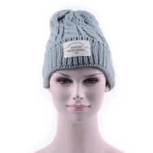 Chine modèles de chapeaux de bonnet gratuit, beanie tricoté chapeau en gros Chine fabricant