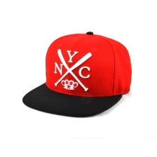 Cina cappello personalizzato di alta qualità, cappelli personalizzati con ricamo snapback produttore