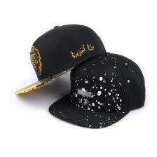 China hiphop unisex snapback-hoed, hiphop snapbacks, hipster platte rand snapback fabrikant