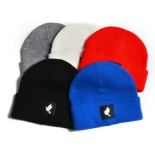 Cina fornitori di cappelli jacquard, cappelli invernali personalizzati con logo produttore