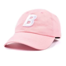China boné de beisebol rosa papai chapéus logotipo personalizado fabricante