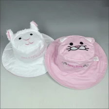 中国 ピンクのウサギの動物の帽子 メーカー