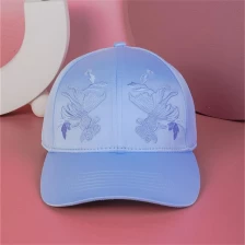 China gewoon borduurwerk baseball caps ontwerp logo op verkoop fabrikant