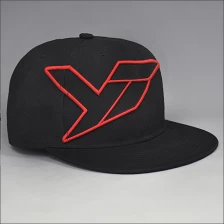 Cina pianura snapback hat Cina, Custom Flat Bill Snapback Cap produttore