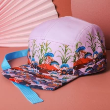 China bonés vfa impressão logo snapback 5 painéis chapéus fabricante