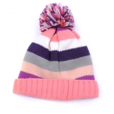 China wholesale beanie hats with pom pom manufacturer