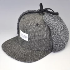 porcelana invierno lana sombrero del snapback fabricante