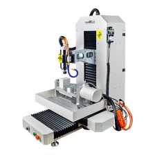 China ChinaCNCzone Metal Engraving Machine Steel Body 3040 5 Axis CNC Mill for Sale manufacturer