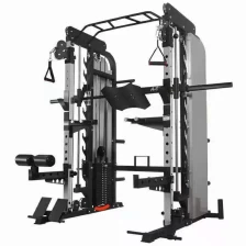 Chine 2022 New Smith Machine Gym Home Squat Rack Cross Over Power Rach From China fabricant