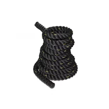 porcelana Negro 1.5 "/ 2" de ancho Poly Dacron 30/40 / 50ft Longitud Batalla Cuerda Mayorista fabricante