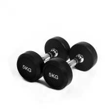 Cina Cina 1-50kg manubri gomma Set / gomma Hex Dumbbell / ladies Dumbbell fornitore produttore