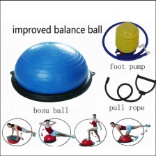 Kiina 58cm balance ball bosu ball valmistaja