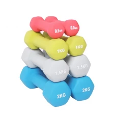 China China Hex Dumbbell Sets Neoprene Coated Supplier manufacturer