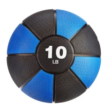 Chiny China Rubber Coated 2-20LB Medicine Ball Supplier producent