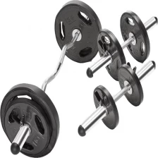 China China factory durable fitness weightlifting barbell bar set for sale manufacturer
