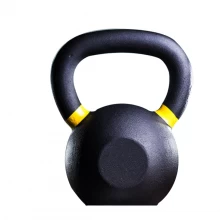 porcelana China manufacturer powder coated cast Iron kettlebell Supplier fabricante