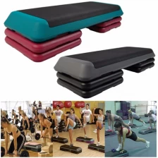 China Commercial Gym Training Used Adjustable Aerobic Step Platform Bench manufacturer