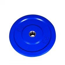 porcelana Factory supplier color weight plate fitness gym bumper plate China fabricante