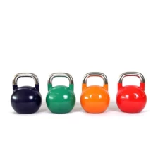 porcelana Club de fitness Producto Kettlebells de colores fabricante