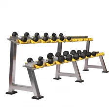 Cina Fitness Dumbbell Rack Gym Dumbbell Set con cremagliera produttore