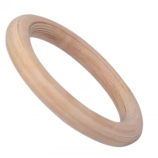 China Ginásio Anéis Strap Nylon Cruz De Fitness De Madeira Formação Ginástica Anéis fabricante