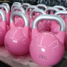 China Professionele training wedstrijd stalen kettlebell, kleur kettlebell, custom kettlebells fabrikant