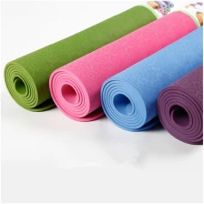 China TPE Yoga Mat Lightweight Eco friendly High Density Professional Non Slip for Workout Fitness and Pilates manufacturer