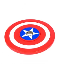 China Großhandel Anpassen Captain America Fixed 10kg-50kg Gummi Barbell Platten Bumper Barbell Gewicht Platten Hersteller