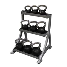 China Wholesale Fitness Equipment Kettlebell Rack manufacturer