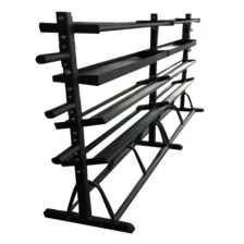 China 10 pcs barbell bar display rack manufacturer