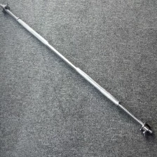 China fitness 1.2 meter 10kg steel weightlifting straight barbell bar manufacturer