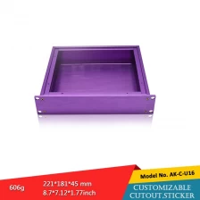 China 19 inch rack plate 1u 19 inch rack enclosure instrument box mount enclosure manufacturer
