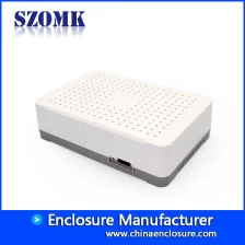 porcelana 218 * 144 * 59 mm caja de interruptor de caja de instrumentos de escritorio de plástico electrónico de alta calidad caja de unión eléctrica ABS / AK-D-15 fabricante