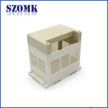 China ABS Plastic Material Din Rail Enclosure/ AK-DR-25/ 145*130*90mm manufacturer