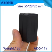 China China 55 X 28 X 26 mm abs junction terminal blocks custom plastic enclosure factory manufacturer