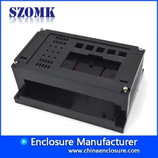 China Good qualtity plastic Din Rail Enclosure Plastic Distribution Housing Case for Electronic AK-P-12 155*110*60mm manufacturer