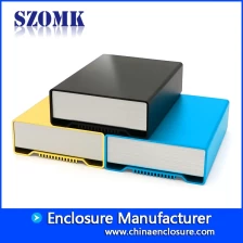 China China high quality normal series with different colors 120X170X46mm 6030 aluminum enclosure supply/AK-C-B90 manufacturer