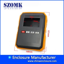الصين China supplier handheld operator housing enclosure with led window lagre size 221*168*64mm الصانع