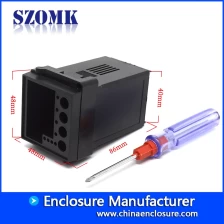 中国 PCB AK-DR-53 86 * 48 * 48mm定制塑料DIN导轨外壳电子接线盒 制造商