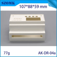 China Elektronik din gehäuse anschlussdose wandmontage gehäuse elektronische schalter kunststoffbox 107 * 88 * 59mm AK-DR-04A Hersteller