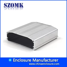 porcelana Carcasas metálicas pequeñas de aluminio extruido personalizado pequeño amplificador wifi carcasa eléctrica AK-C-B51 100 * 65 * 20 mm fabricante