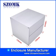 Cina Guangdong high quality 150X136X136 mm normal aluminum junction enclosure manufacture/AK-C-B89 produttore